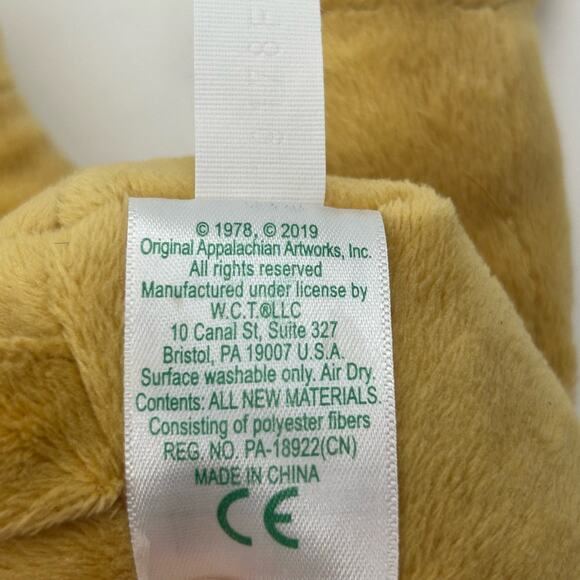 Cabbage Patch Kids CPK Stuffed Animal Lion Yellow Red Kids Fun Gift Plush Gift - Picture 7 of 7